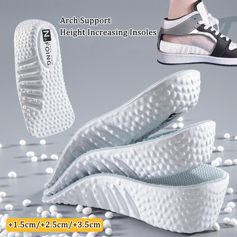 Men'S Shoes With Memory Foam - Memory Foam Height Increase Insoles Sneakers