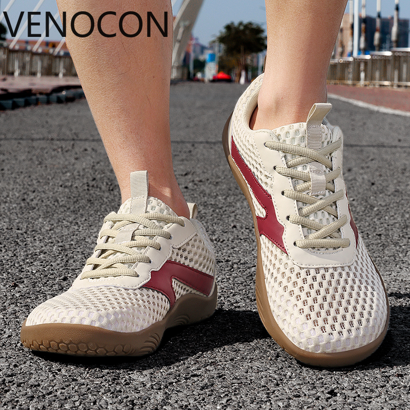 Men'S Shoes For Wide Feet - VENOCON Barefoot Men's Sneakers Light Wide