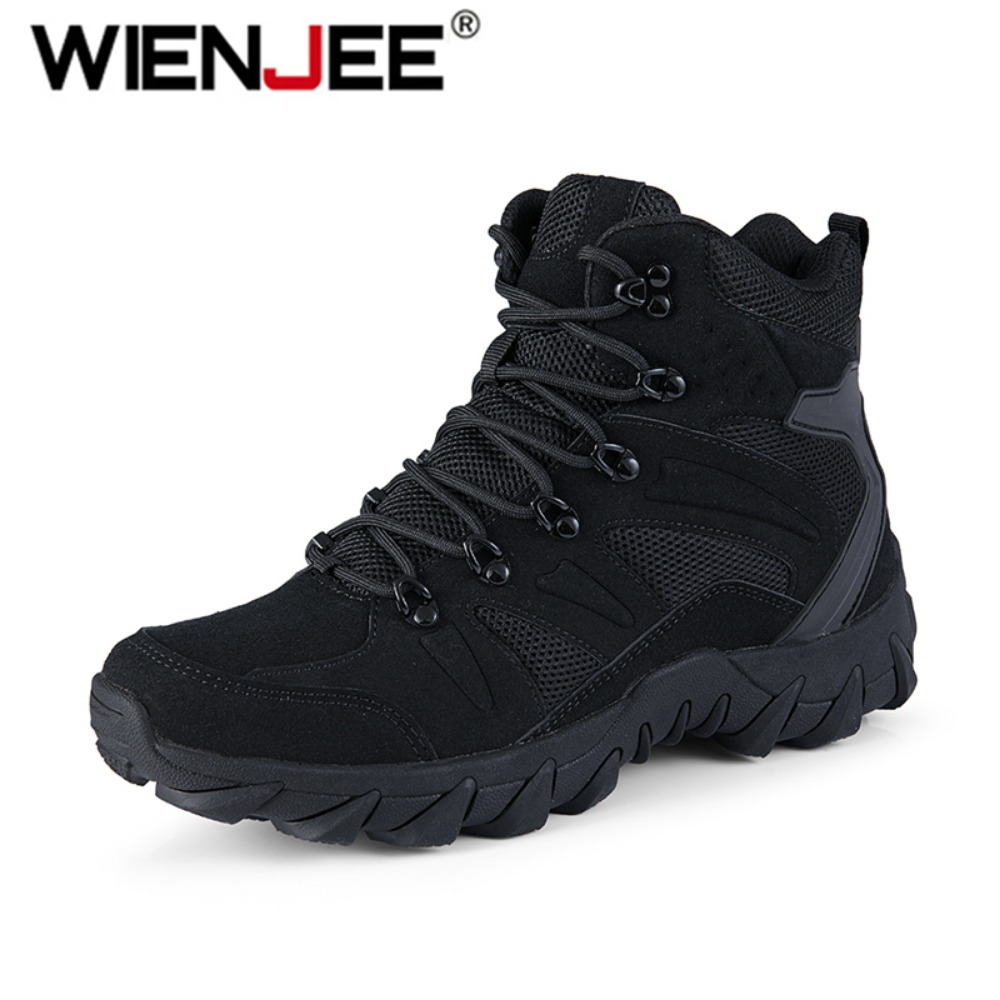 Men'S Training Shoes - Upgraded Tactics Combat Training Boots Male
