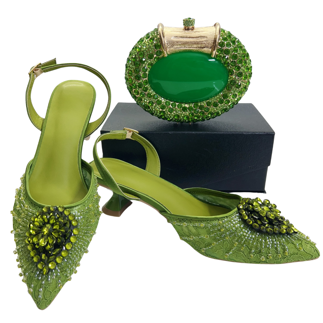 Men'S Shoes In Style - Italian Designer Evening Shoes With Clutch