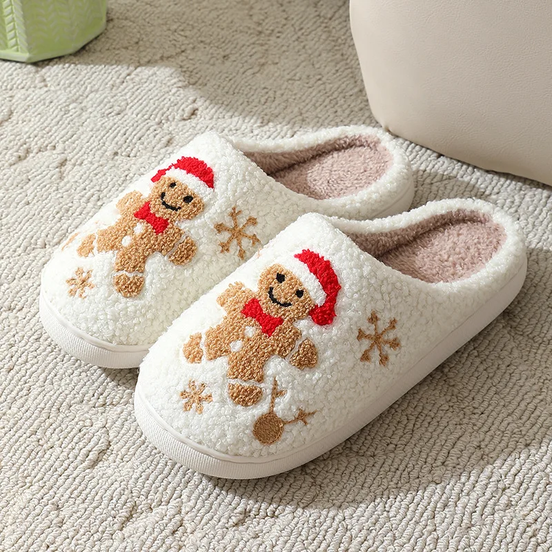 Cute Gingerbread Winter Warm C - Men'S Shoes To Women'S Size avaliação e preço