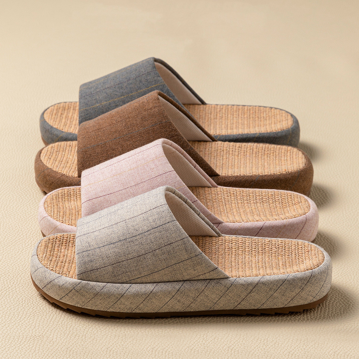 Summer Women Home Slippers Lin - Men'S Shoes To Women'S Size avaliação e preço
