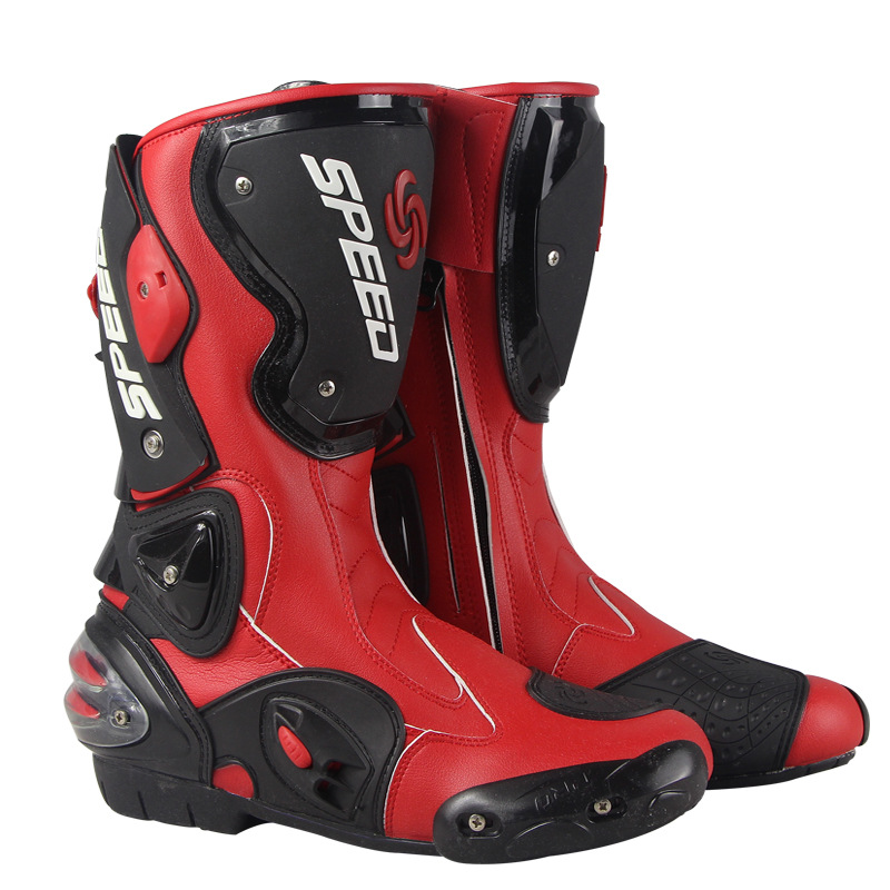 Men's Motorcycle Boots Riding  - Men Shoes White Colour avaliação e preço
