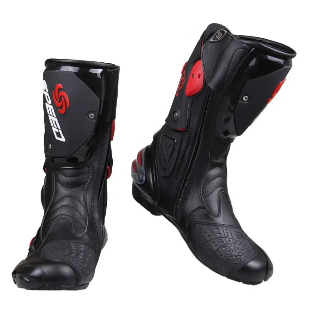 Men's Motorcycle Boots Riding  - Men Shoes White Colour avaliação e preço