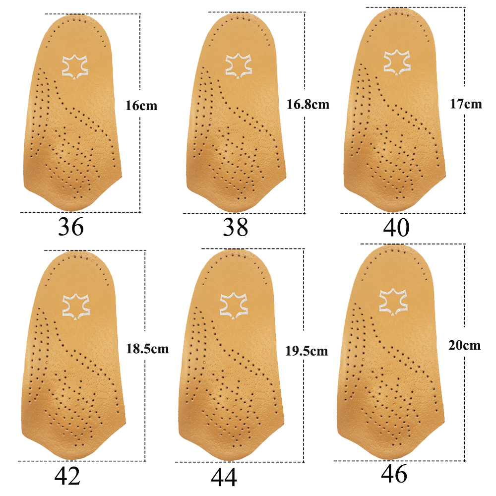 Leather orthotic Insoles OX Le - Men Shoes Eid avaliação e preço