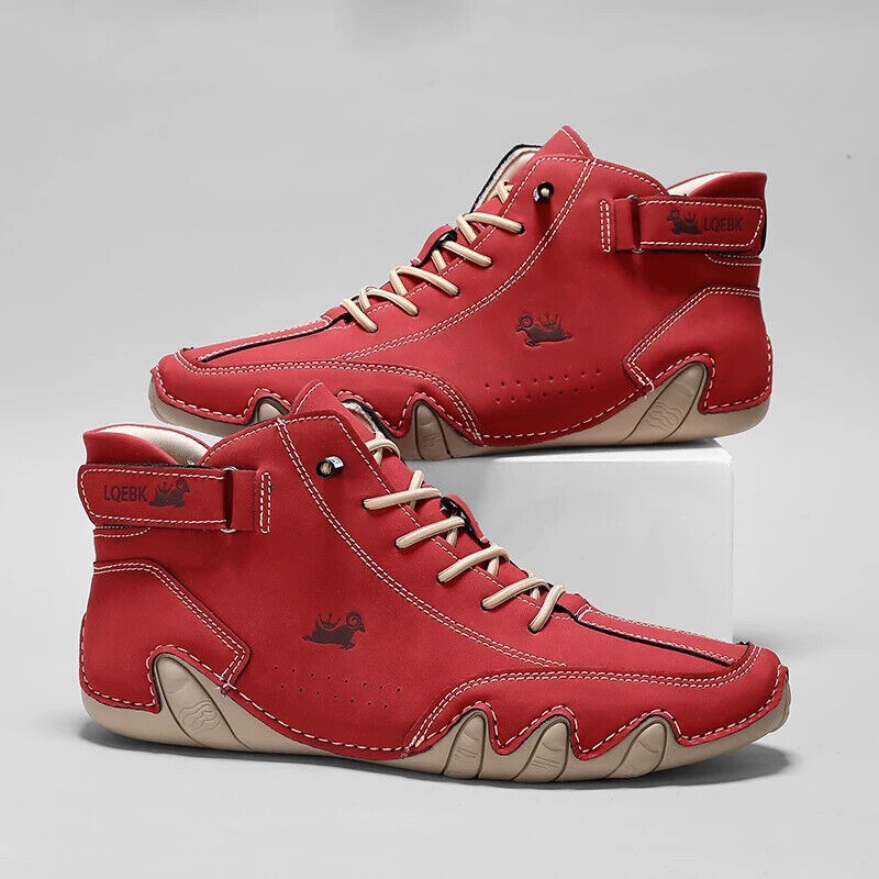 Leather Casual Shoes Sneakers  - Men Shoes 2026 avaliação e preço