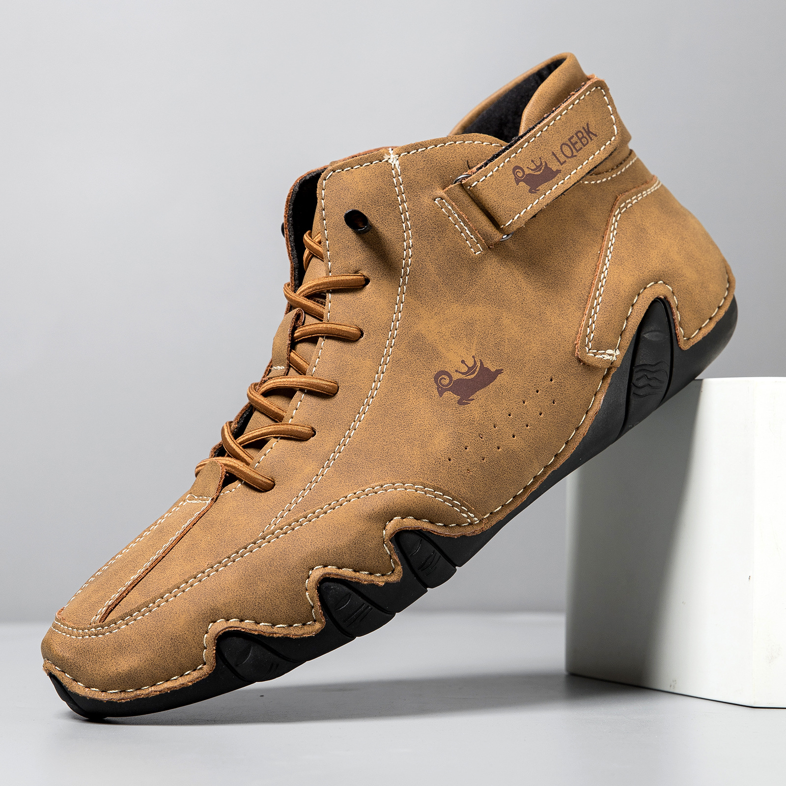 Leather Casual Shoes Sneakers  - Men Shoes 2026 avaliação e preço