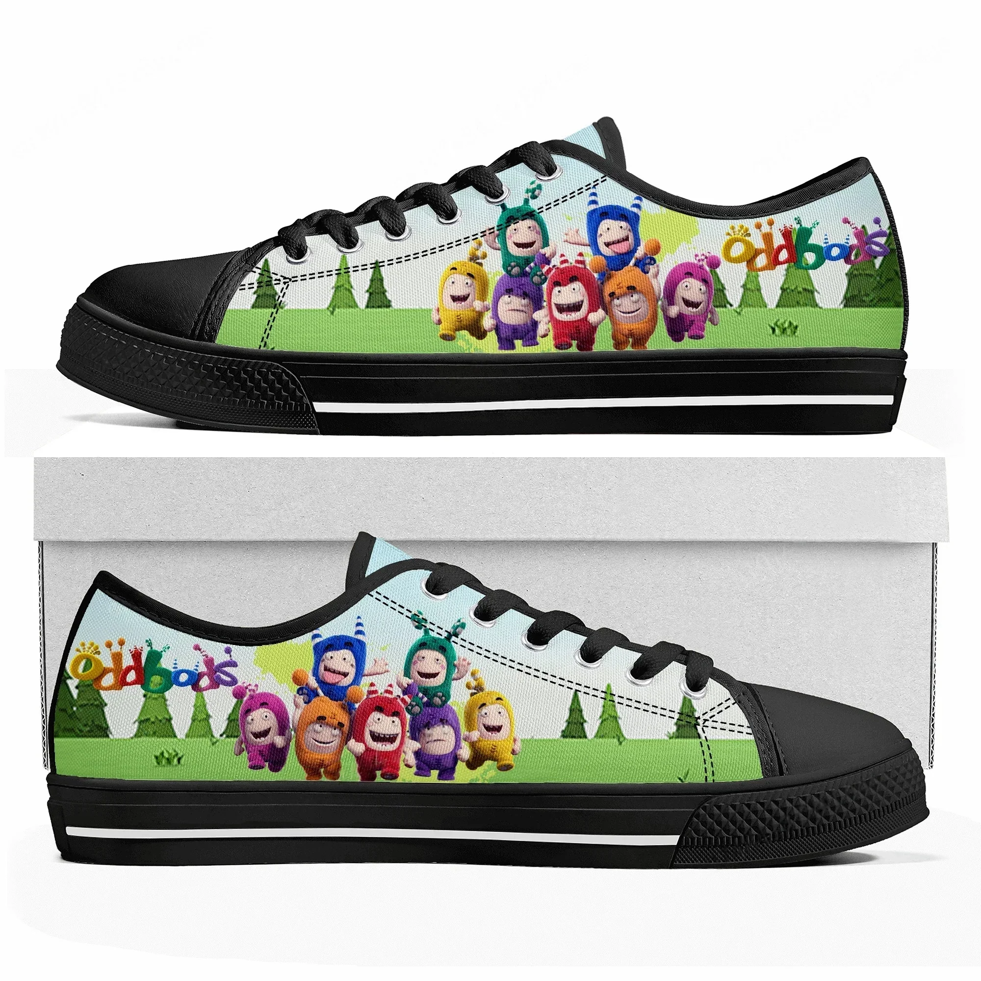 Oddbods Low Top Sneakers Women - Men Shoes Singapore avaliação e preço