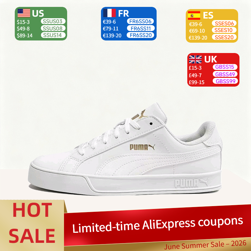 Puma Smash Vulc Casual,Minimal - Men'S Shoes Puma Sneakers avaliação e preço