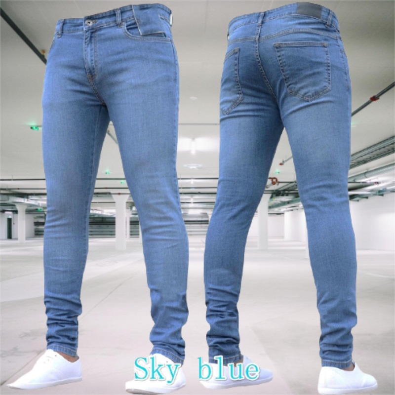 Men's Jeans Stretch Slim Fit T - Men'S Shoes For Jeans avaliação e preço