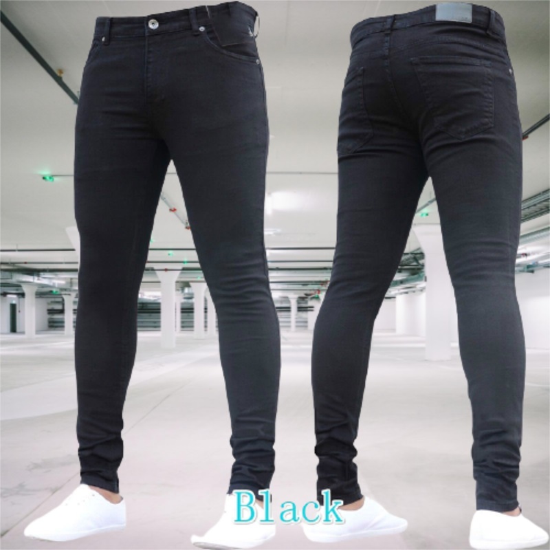 Men's Jeans Stretch Slim Fit T - Men'S Shoes For Jeans avaliação e preço