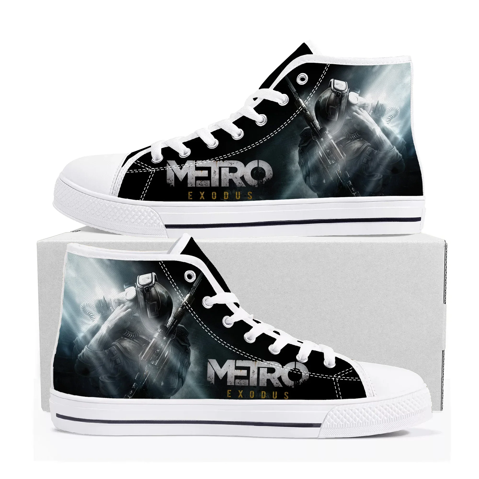 Metro Exodus High Top Sneakers - Men Shoes Metro avaliação e preço