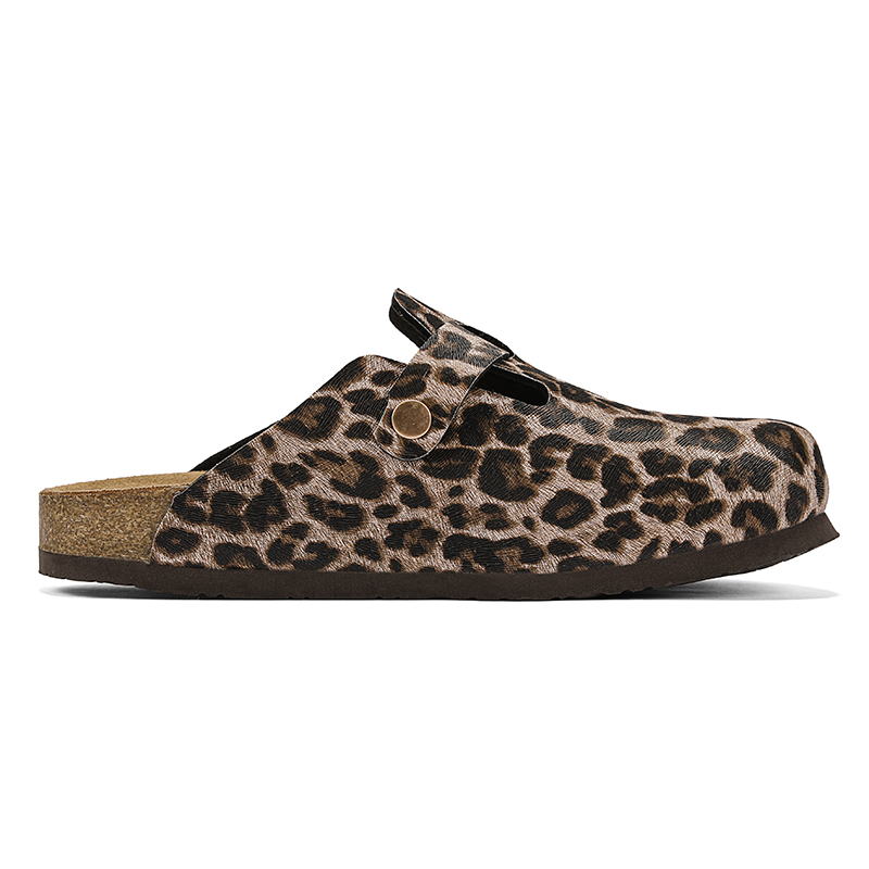 Leopard print Cork Slippers Ha - Men'S Shoes Birkenstock avaliação e preço