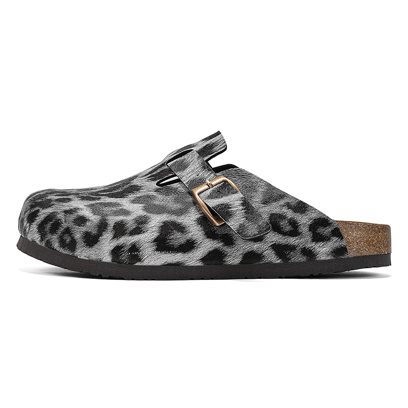 Leopard print Cork Slippers Ha - Men'S Shoes Birkenstock avaliação e preço
