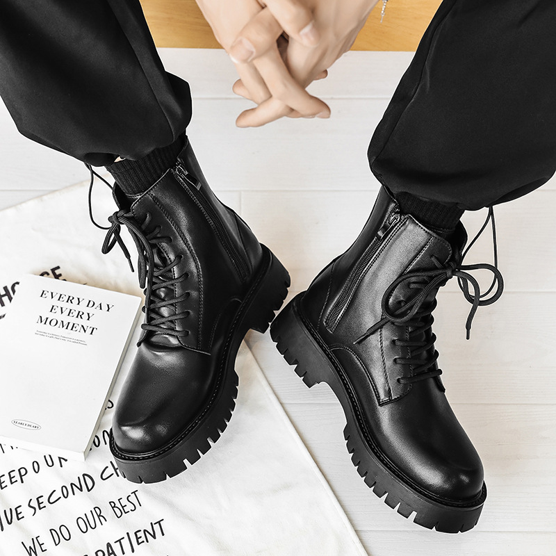 2025 Trend Men Boots Sneakers  - Men'S Shoes Dockers avaliação e preço