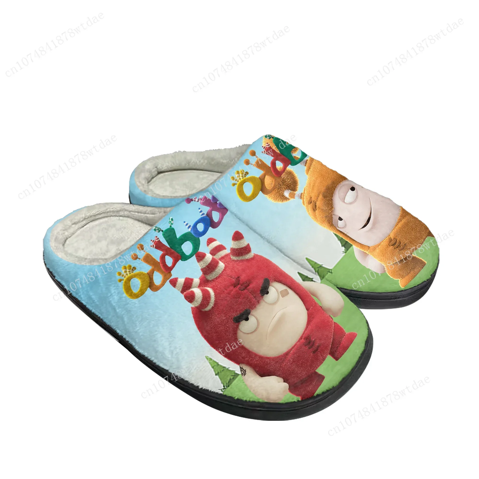Oddbods Home Cotton Slippers M - Men Shoes Singapore avaliação e preço