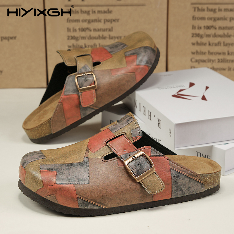 Comfort Cork Leather Slippers  - Men'S Shoes Birkenstock avaliação e preço
