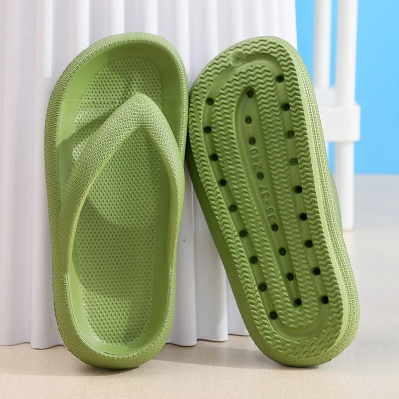 Non Slip Platform Flip Flops W - Men'S Shoes To Women'S Size avaliação e preço