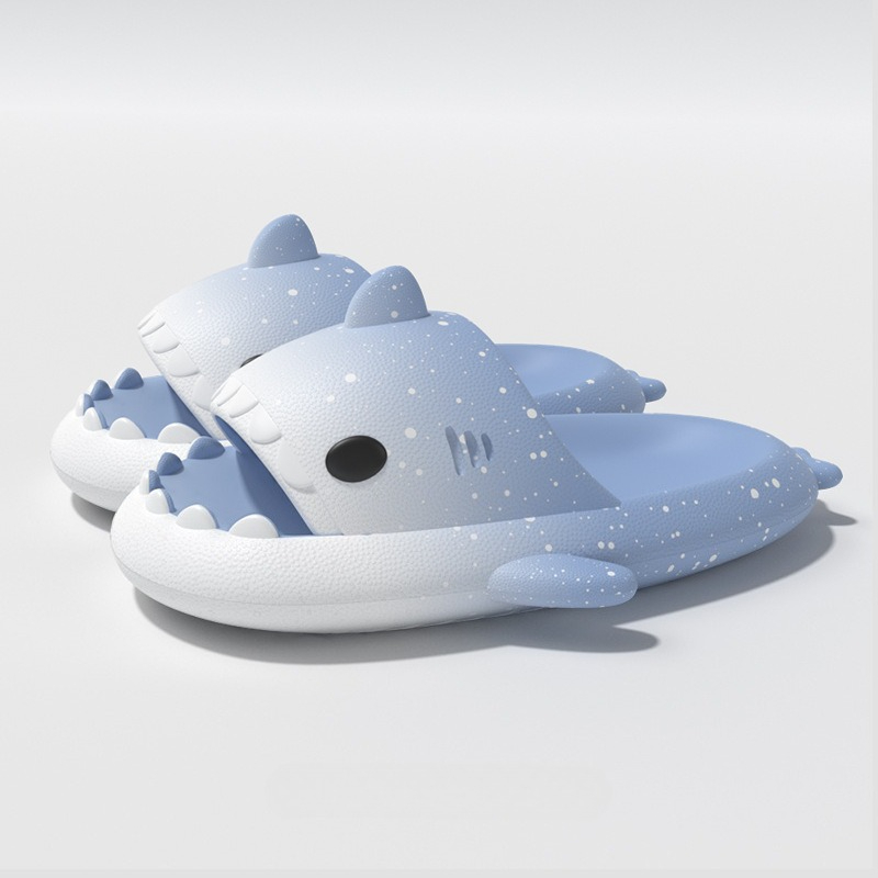 Cute Cartoon Shark Slippers Fo - Men'S Shoes In Style avaliação e preço