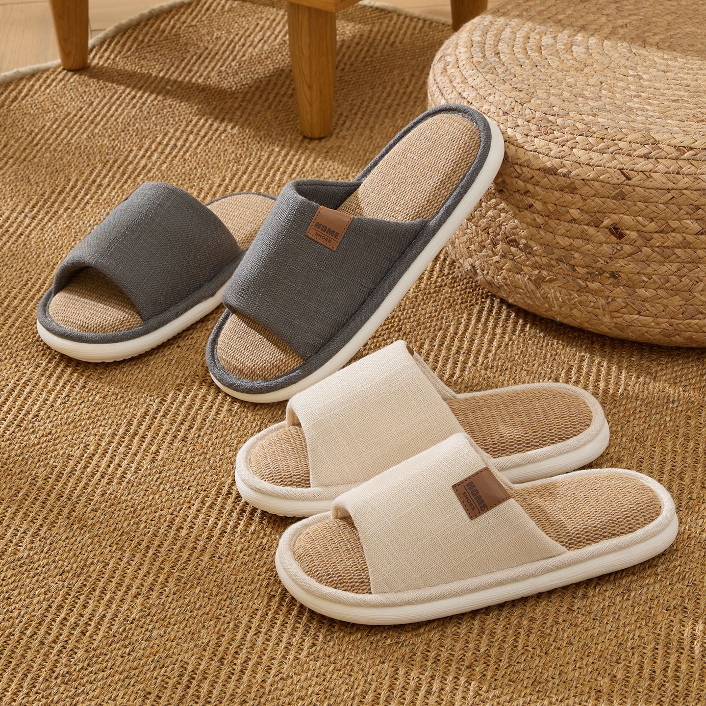 New Linen Women Slippers Comfo - Men'S Shoes In Style avaliação e preço