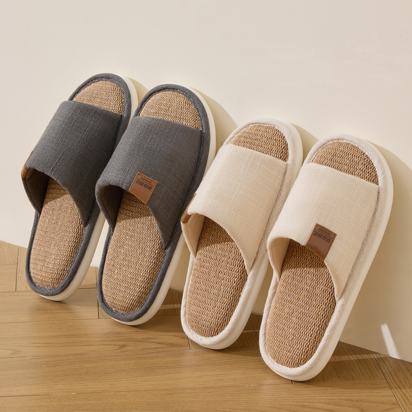 New Linen Women Slippers Comfo - Men'S Shoes In Style avaliação e preço