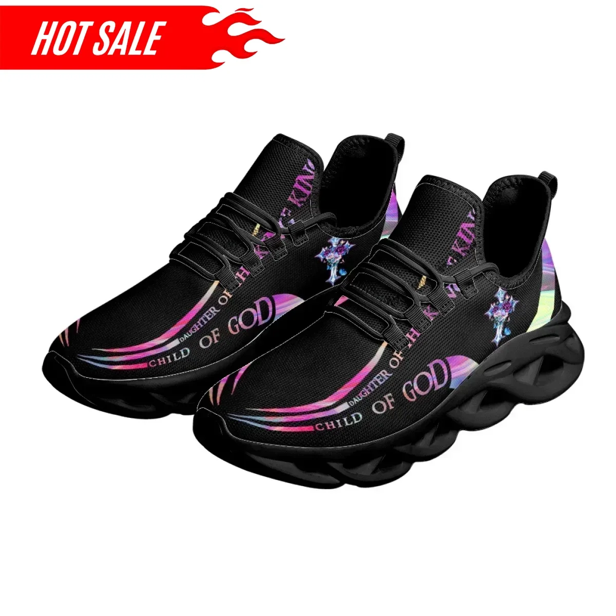 Hot Cross Christian God Print  - Men'S Training Shoes avaliação e preço