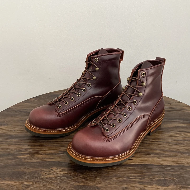 Vintage British Men Ankle Boot - Men'S Shoes Dockers avaliação e preço