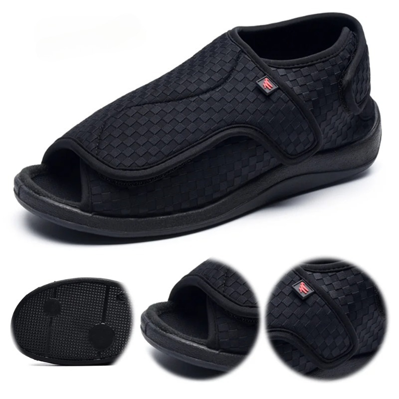 Women Men Diabetic Slippers Ex - Men'S Shoes For Wide Feet avaliação e preço