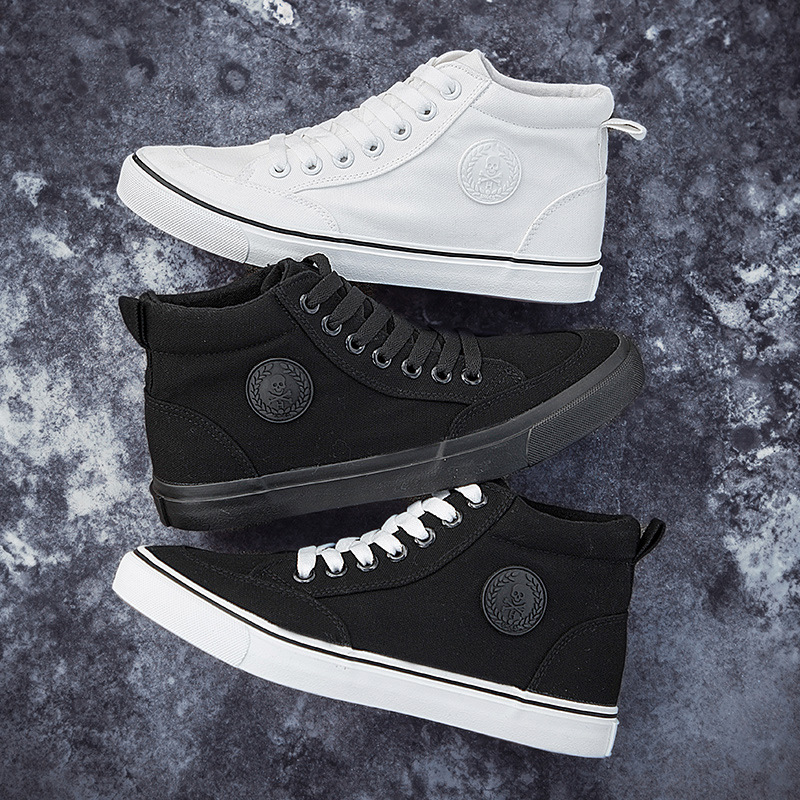 Classic Men Canvas Shoes Sprin - Men Shoes White Colour avaliação e preço