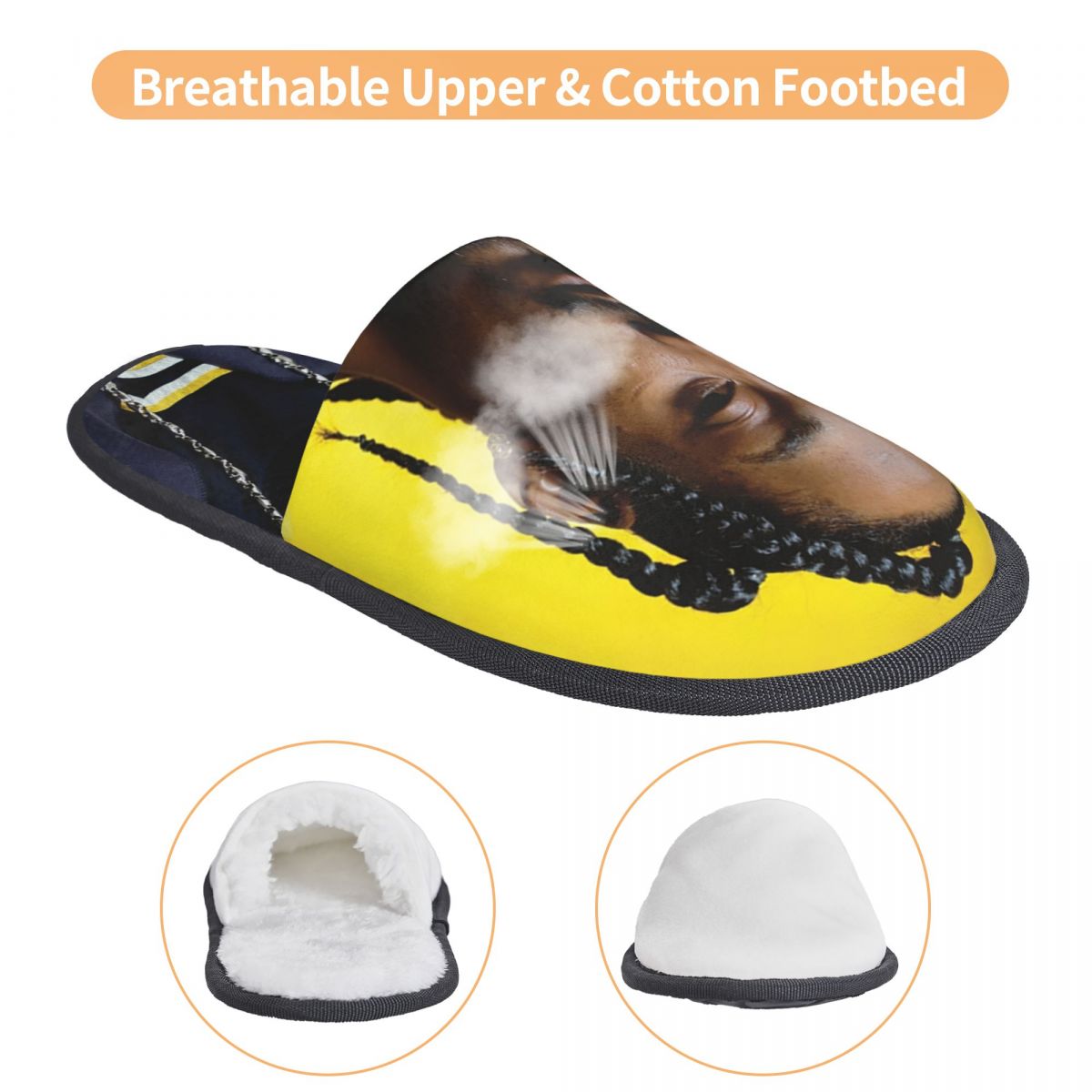 Custom American Music Rapper S - Men'S Shoes With Memory Foam avaliação e preço