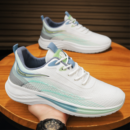 Thick Sole Running Shoes Men's - Men'S Shoes For Wide Feet avaliação e preço