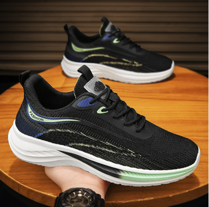 Thick Sole Running Shoes Men's - Men'S Shoes For Wide Feet avaliação e preço