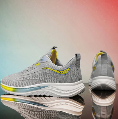 Thick Sole Running Shoes Men's - Men'S Shoes For Wide Feet avaliação e preço