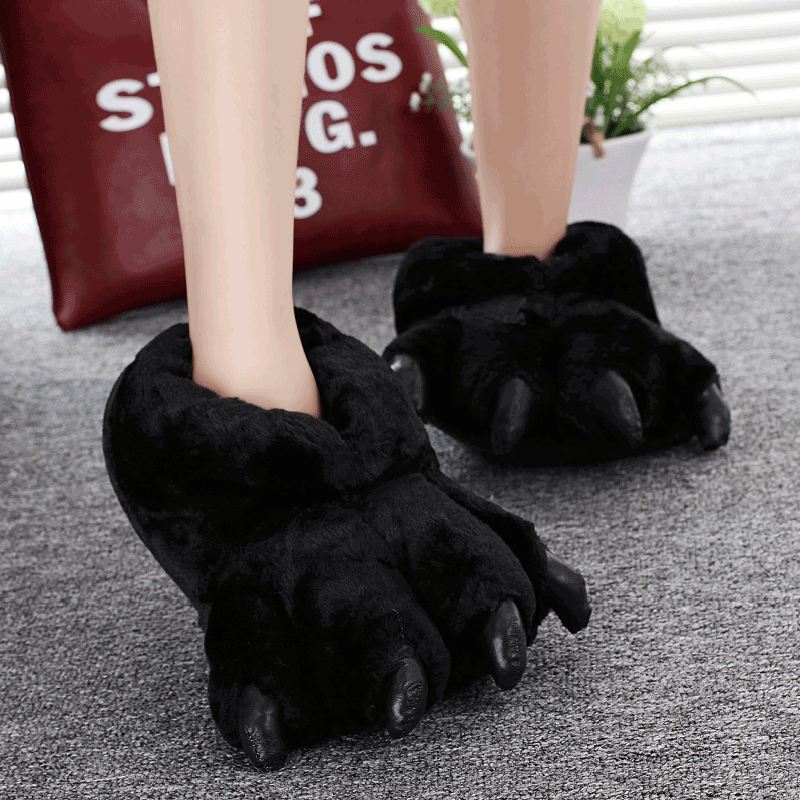 Size 35-43 Black Animal Paw Sh - Men'S Shoes To Women'S Size avaliação e preço
