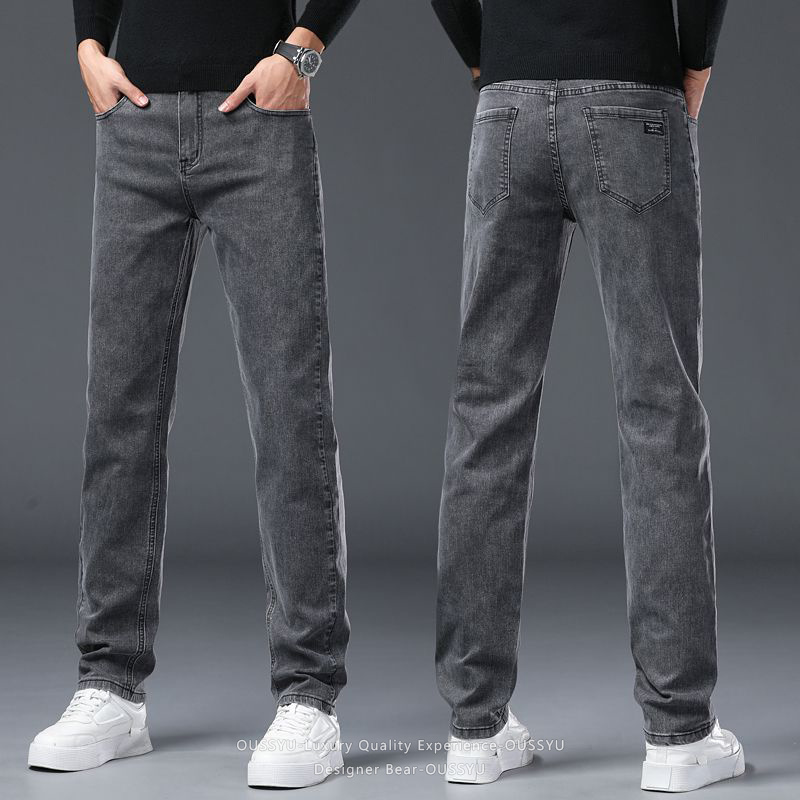 2026 Men's Jeans Slim Elastic  - Men'S Shoes For Jeans avaliação e preço