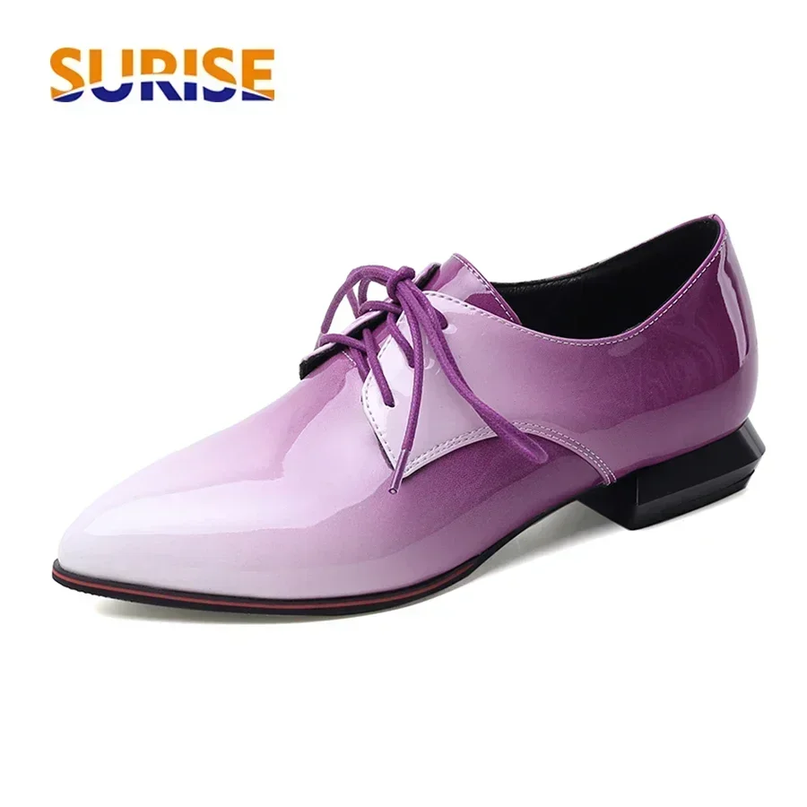 British Women Oxfords Gradient - Oxford Brogue Leather avaliação e preço
