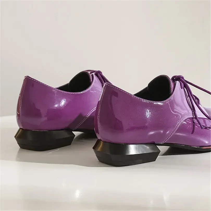 British Women Oxfords Gradient - Oxford Brogue Leather avaliação e preço