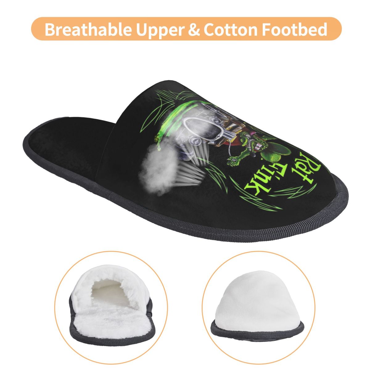 Custom Print Women Rat Fink Cl - Men'S Shoes With Memory Foam avaliação e preço