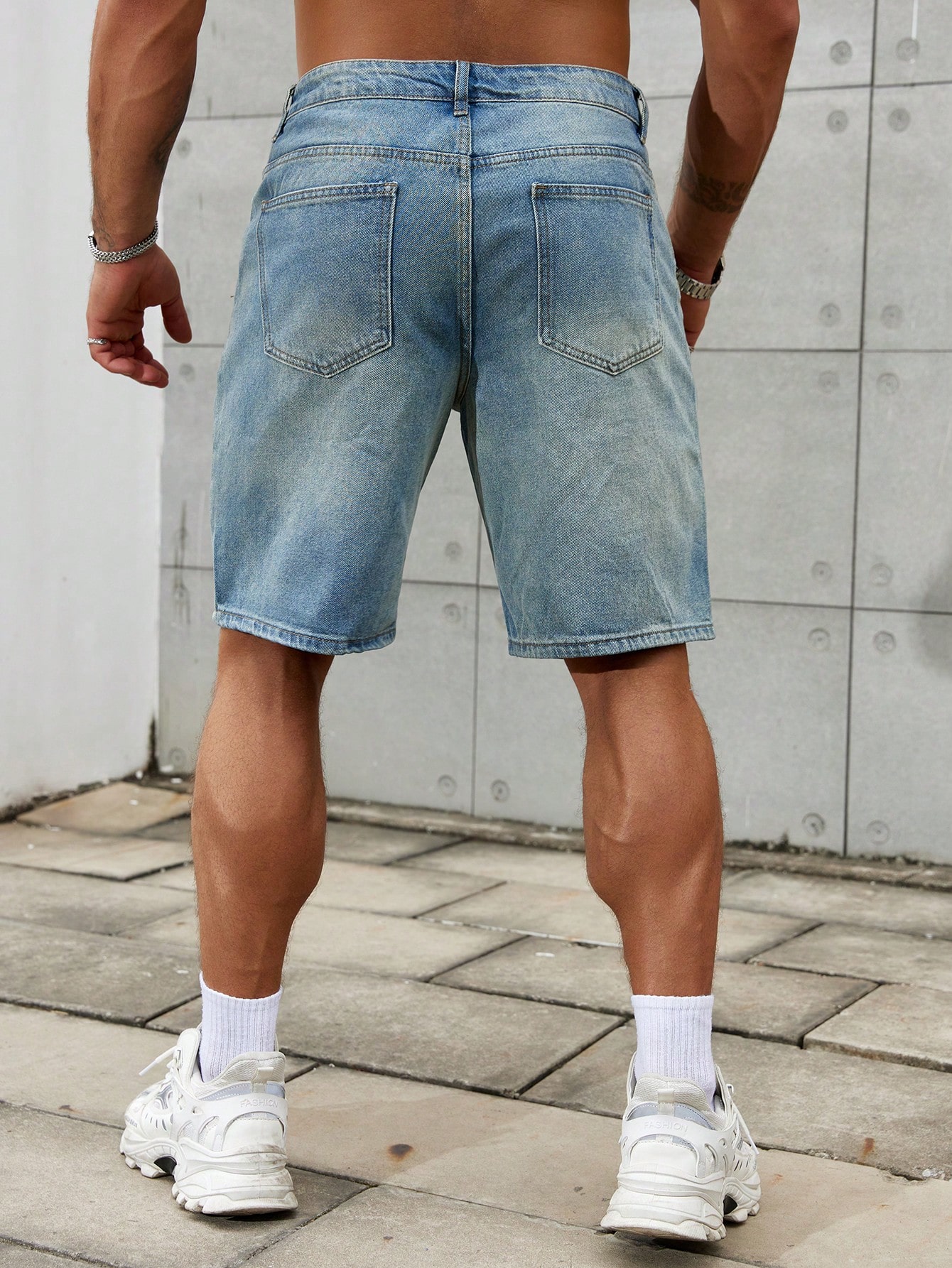 New Fashion Mens Ripped Short  - Men'S Shoes For Jeans avaliação e preço