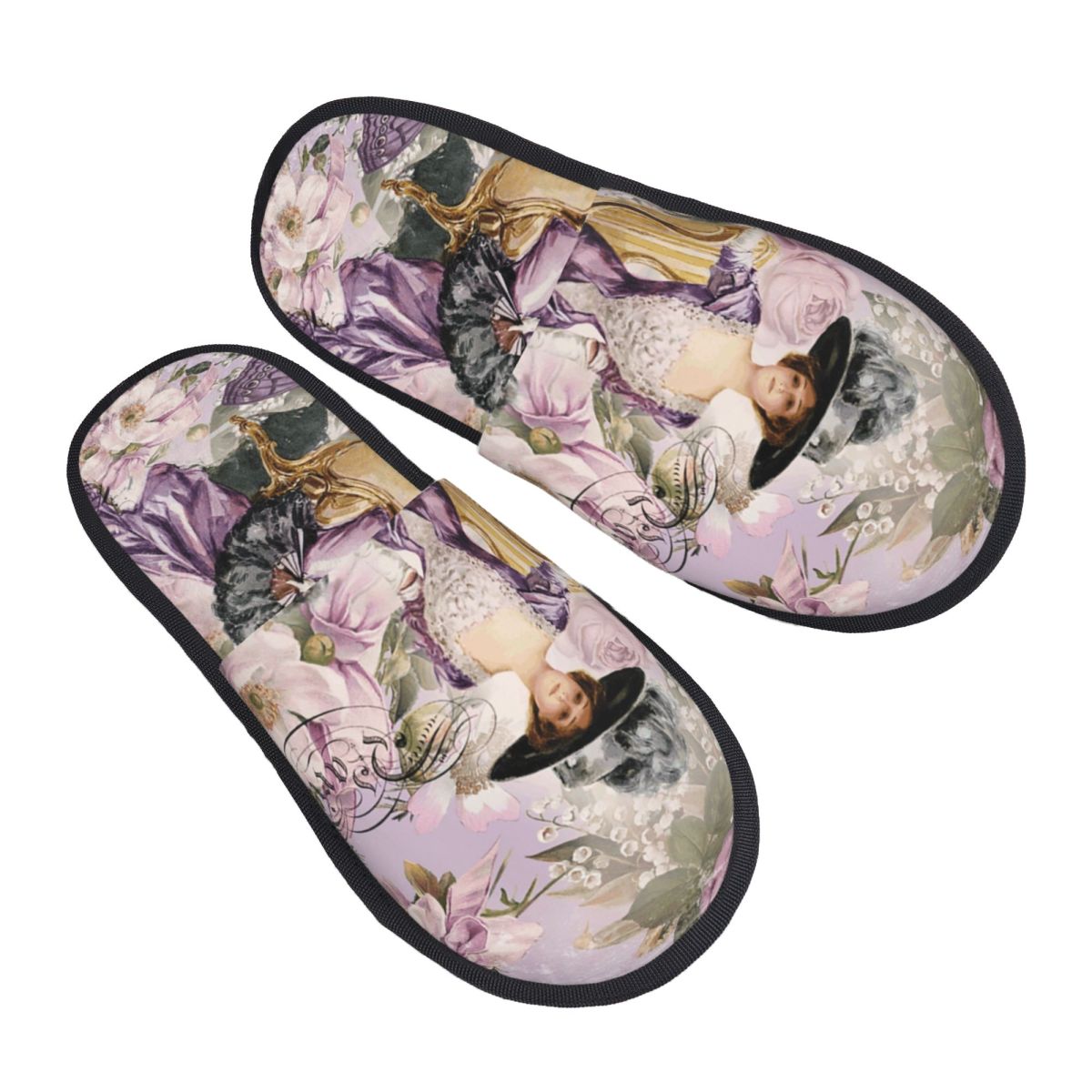 Print Victorian Angel House Sl - Men'S Shoes With Memory Foam avaliação e preço