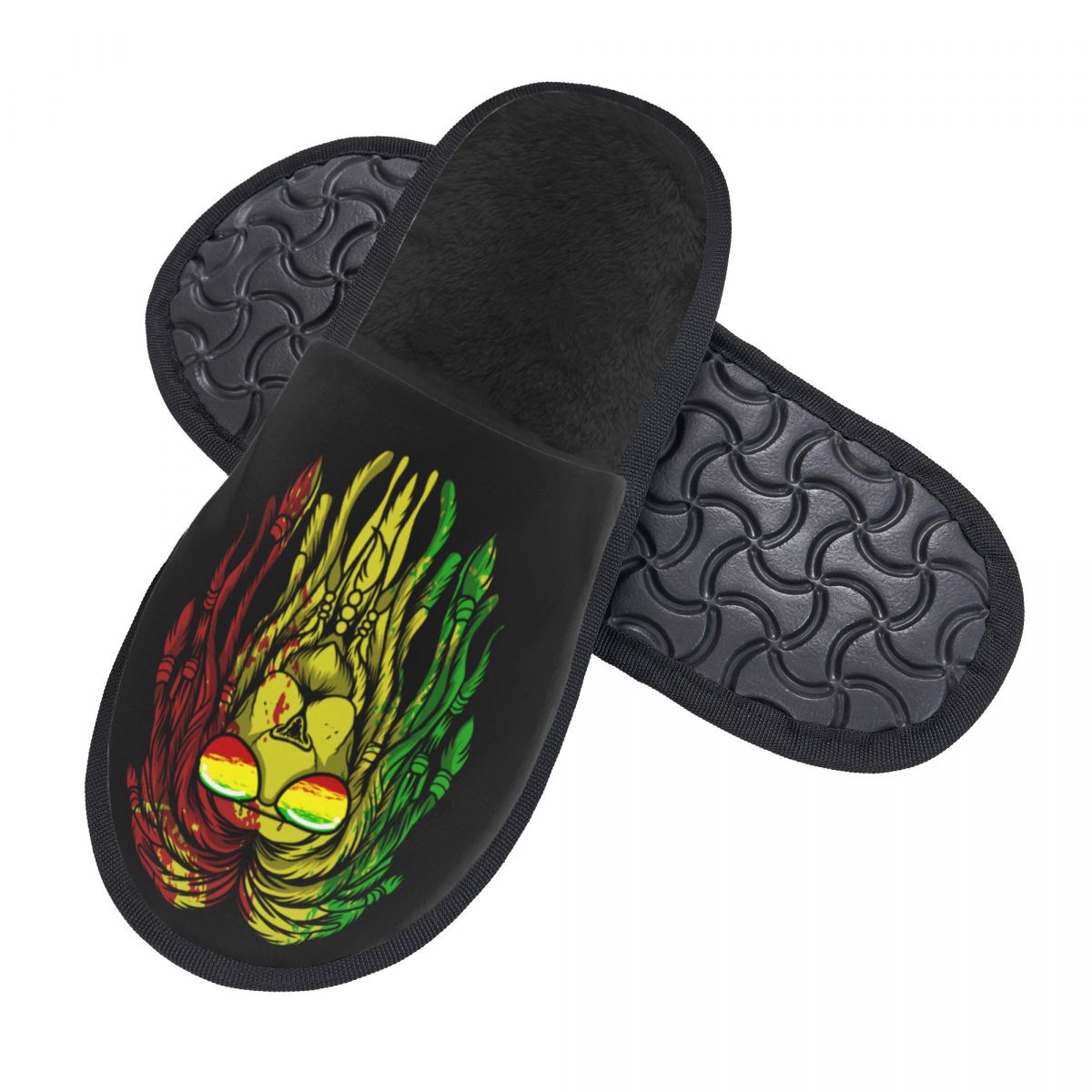 Custom Reggae Music Lion Jamai - Men'S Shoes With Memory Foam avaliação e preço