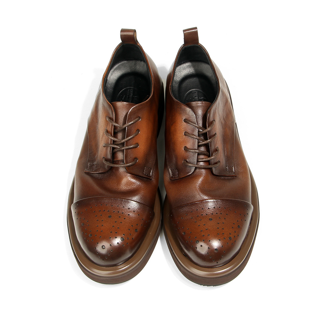 Top Quality Genuine Leather Me - Oxford Brogue Leather avaliação e preço