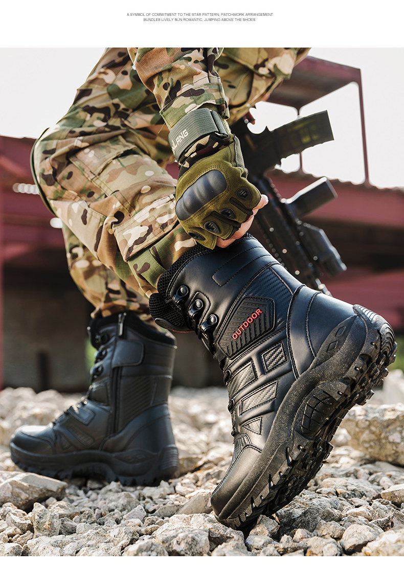 Botas Outdoor Men Boots High T - Men'S Training Shoes avaliação e preço