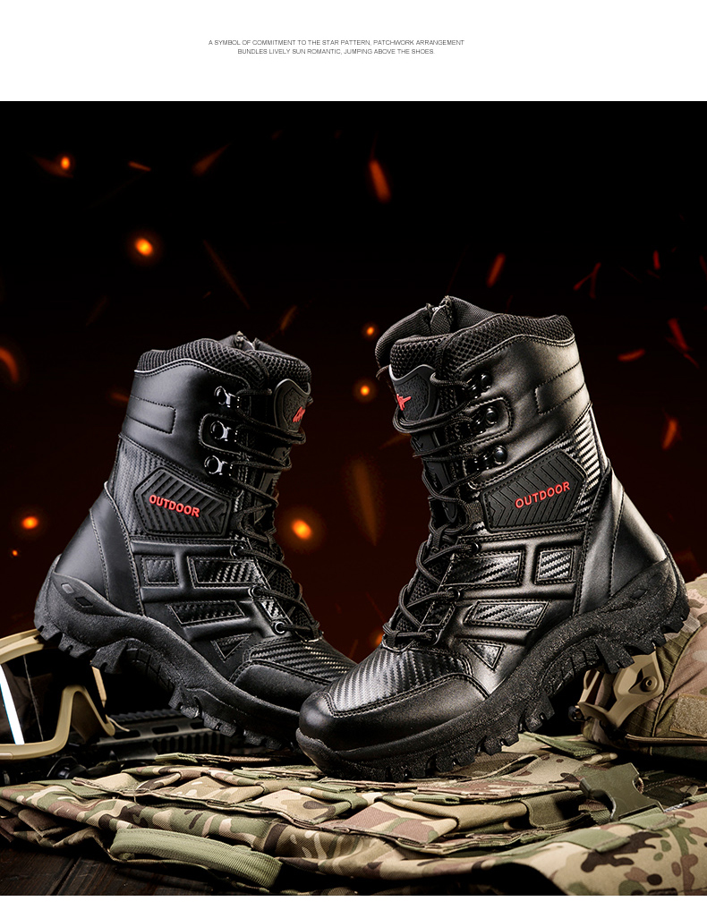 Botas Outdoor Men Boots High T - Men'S Training Shoes avaliação e preço