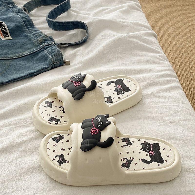 Printting Cute Bear Women Slip - Men'S Shoes In Style avaliação e preço