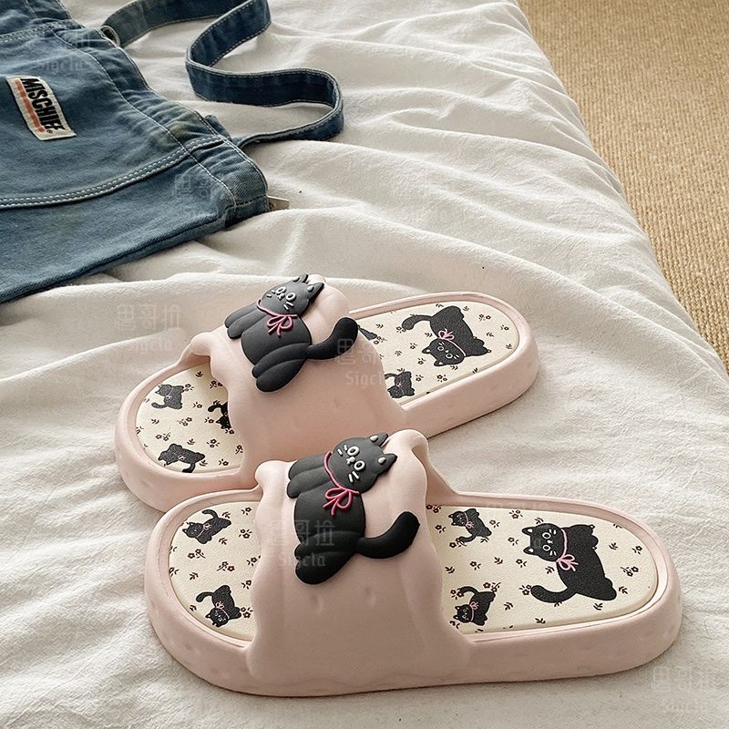 Printting Cute Bear Women Slip - Men'S Shoes In Style avaliação e preço