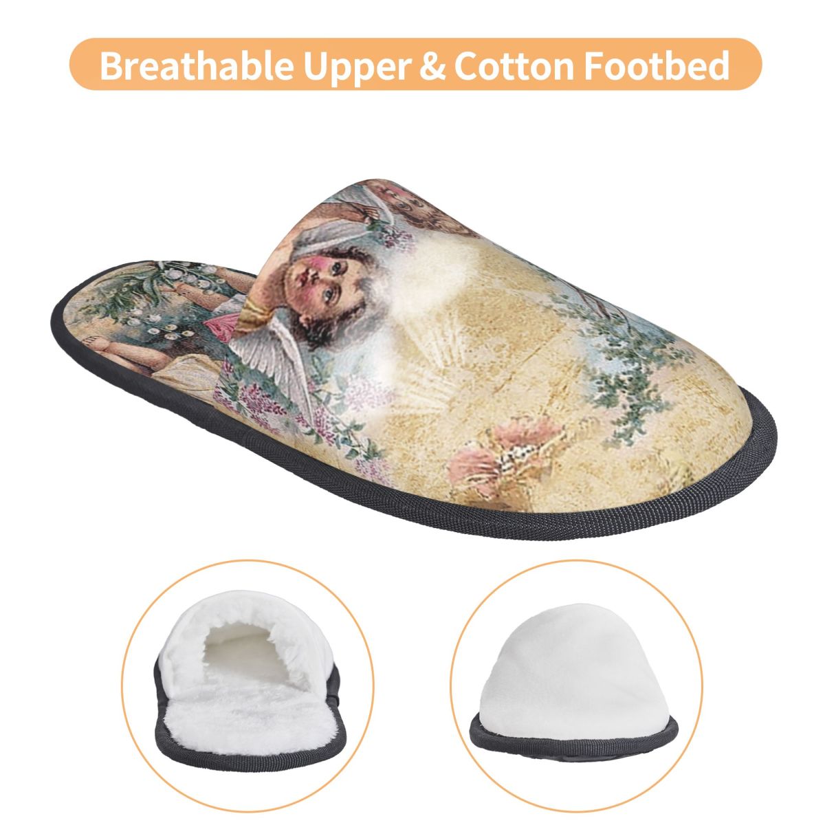 Custom Victorian Angel Soft Me - Men'S Shoes With Memory Foam avaliação e preço