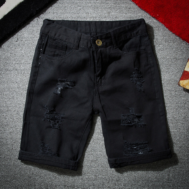 Men White Denim Shorts New Sum - Men'S Shoes For Jeans avaliação e preço