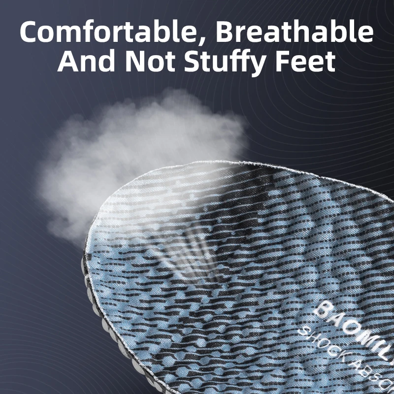 Memory Foam Insoles Breathable - Men'S Shoes With Memory Foam avaliação e preço