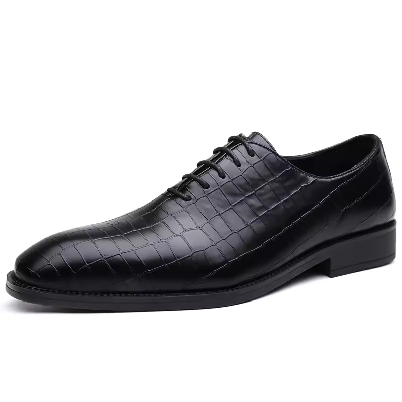 Luxury Mens Leather Shoes Retr - Oxford Brogue Leather avaliação e preço